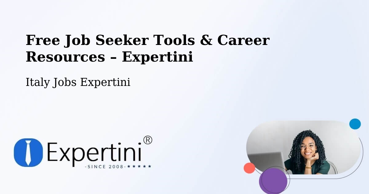 Free Job Seeker Tools & Career Resources – Vimodrone - Vimodrone, Italy Jobs Expertini
