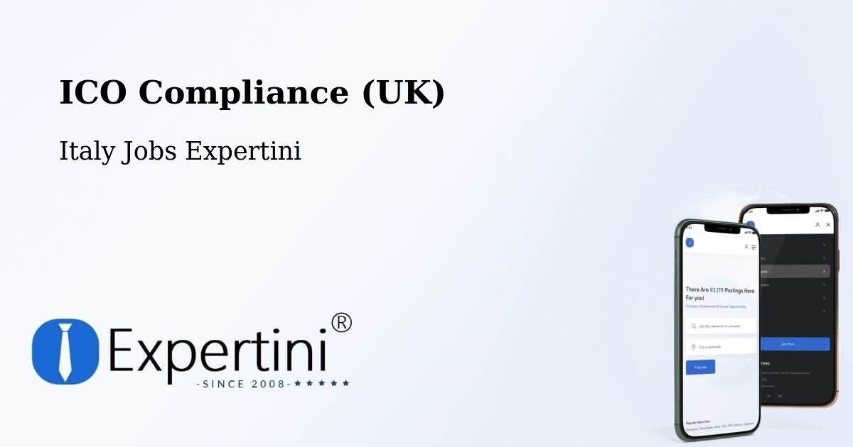 ICO Compliance (UK) - Italy Jobs Expertini